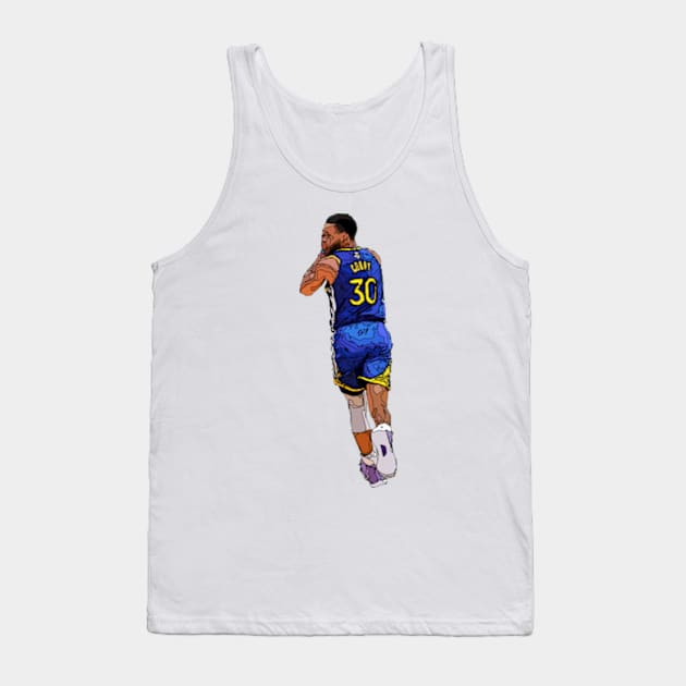 Stephen Curry Night Night Celebration 2 Tank Top by Playful Creatives